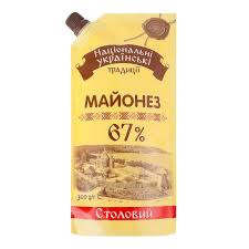 [0001013789] Oekraïnse tradities tafelmayonaise 67% 300g