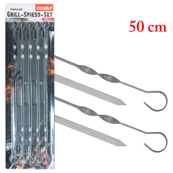[0001013810] BBQ spiezen 50cm, 10 stucks