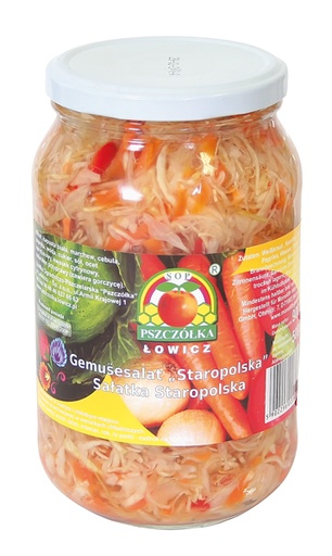 [35922] "Pszczolka" Groentesalade Staropolska 900 ml
