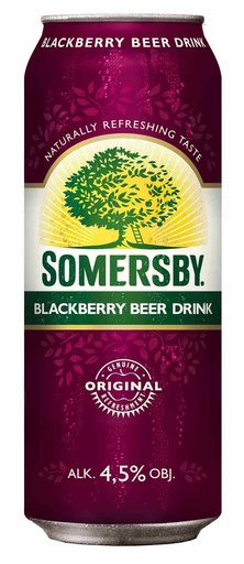 [0003014024] Somersby Blackberry bier 4,5% blik 0,5l