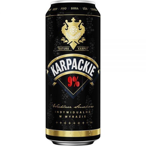 [0003014028] Karpackie bier 9% blik 0.5L
