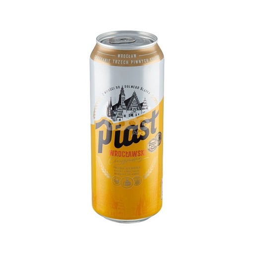 [0003014033] Piast Wroclawski bier 5,5% blik 0,5l