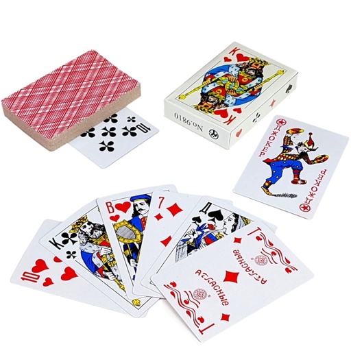 [0001014081] Speelkaarten dammen, 54 stuks