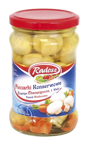 [55925] "Radosz" Champignons gemarineerd eerste keuze 320 ml