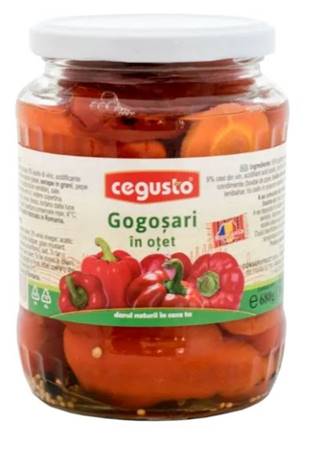 [0001014192] Cegusto rode paprika ingelegd/azijn 680g (6)