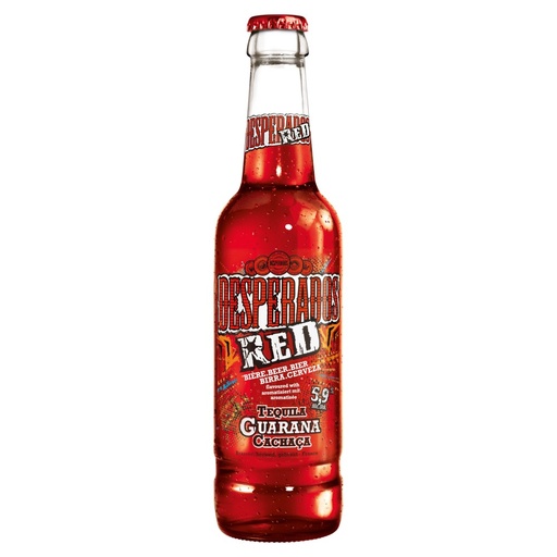 [0003014228] Desperados RED bier 6,0% fles 0,4l (24)
