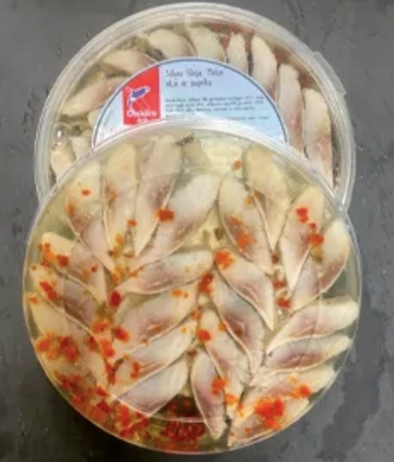 [0001014307] HARINGFILET IN OLIE MET PAPRIKA 200G