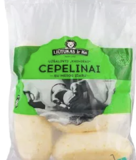 [0001014323] Kaimiški Liūtukas gevulde aardappelknoedels "cepelinai" 1kg