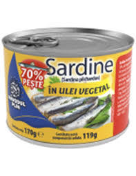 [0001014409] NAVODUL SARDINES IN VEGETABLE OIL 170G