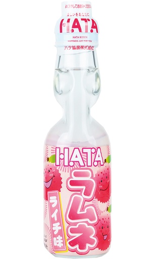 [24343] HATA KOSEN Ramune Frisdrank met Lycheesmaak 30X200ml