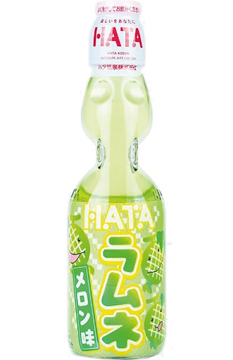 [24345] HATA KOSEN Ramune Frisdrank met Meloensmaak 30X200ml