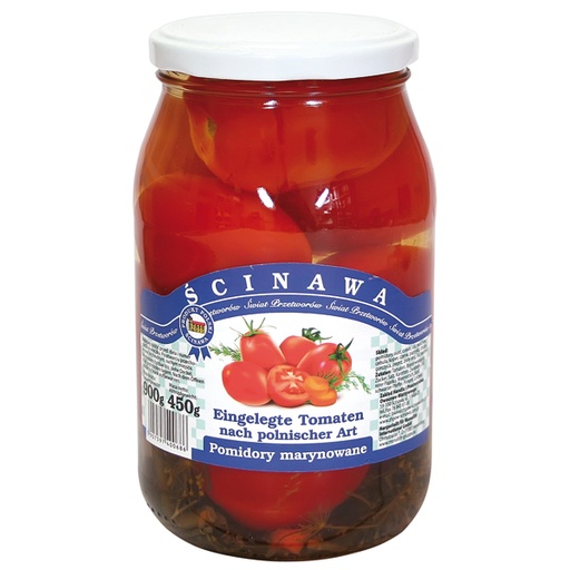 [50900] "Scinawa" Tomaten gemarineerd Pomidory konserwowe 900 ml