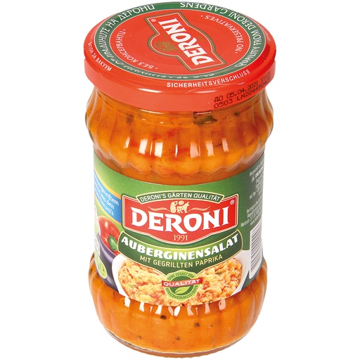 [35951] "Deroni" Auberginesalade met gegrilde paprika 260 ml