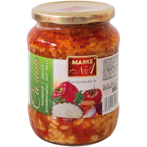 [35013] Овощной салат с рисом
