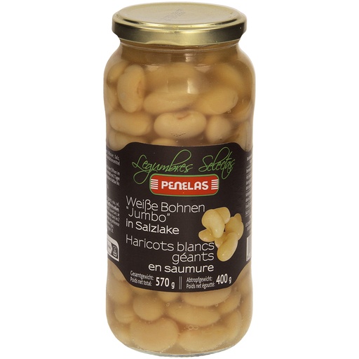 [37935] "Penelas" Witte bonen Jumbo in pekel 570 g