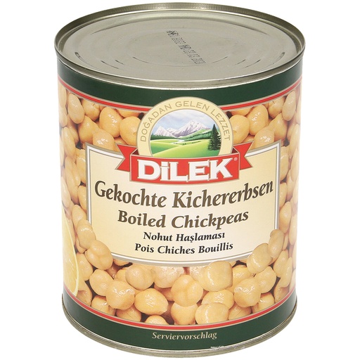 [37911] "Dilek" Kikkererwten gekookt 800 g