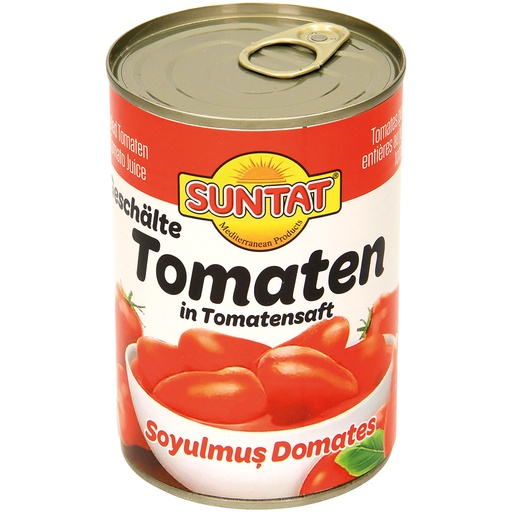 [37944] "Suntat" Gepelde tomaten in tomatensap 425 ml