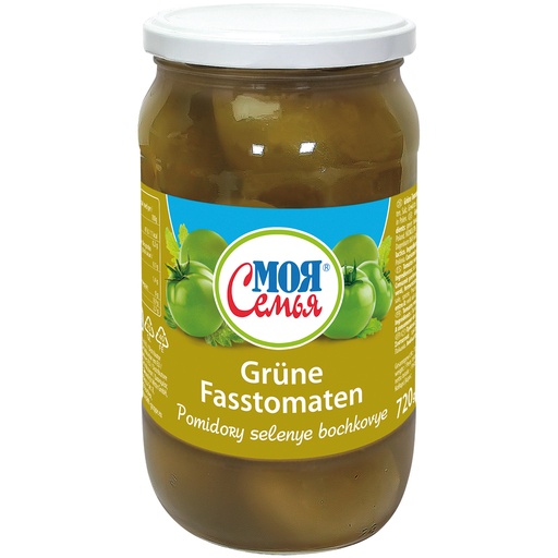 [50203] "Moja Semja" Groene Tomaten, melkzuur gefermenteerd