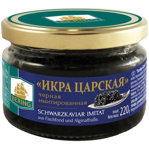 [15030] Zwart kaviaar "Tsarskaya Kaviar" - imitat van visfond