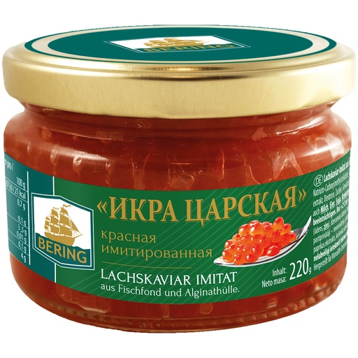 [15031] Zalmkaviaar "Tsarskaya Kaviar" - imitat van visfond