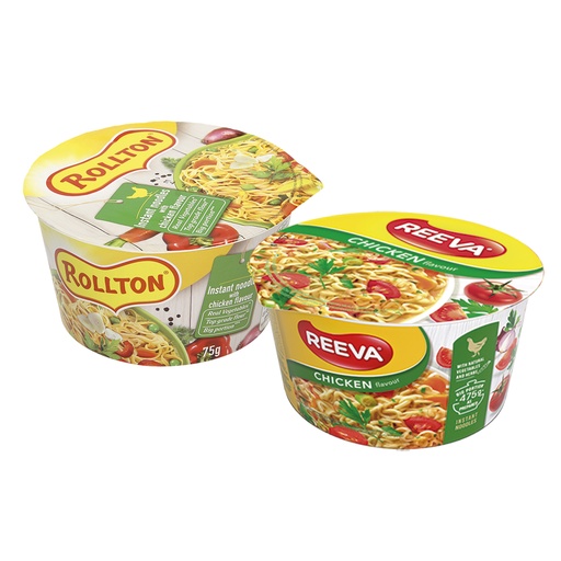 [73224] "Reeva" Лапша быстрого приготовления со вкусом курицы