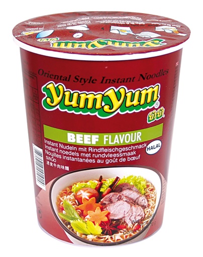 [73931] Noodlesoep met rundvlees smaak "Yum-Yum"