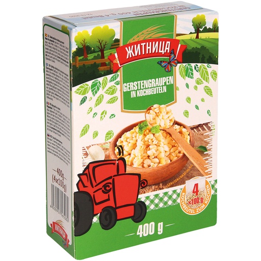 [56162] "Zhitniza" Parelgort in kookzakjes 4x100 g