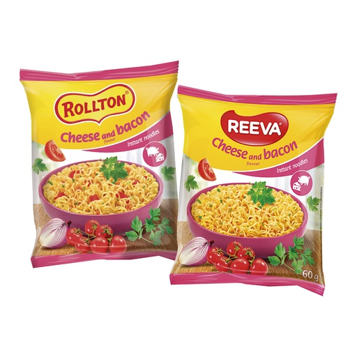 [73233] "Reeva" Вермишель со вкусом сыра с беконом