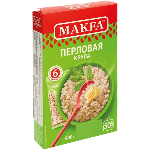 [56340] "Makfa" Parelgort in kookzakjes 400 g
