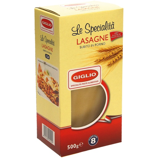 [72950] "Giglio" Lasagnebladen 500 g