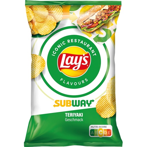 [82343] Картофельные чипсы Lays со вкусом терияки