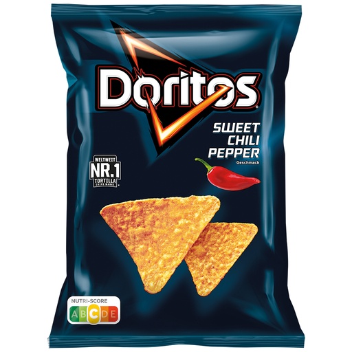 [82347] Maïschips Doritos Sweet Chili Pepper met chili-smaak