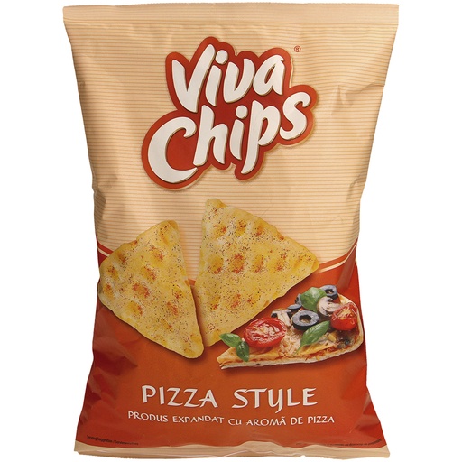[82749] VIVA CHIPS - Tarwe-maissnack met pizza-smaak
