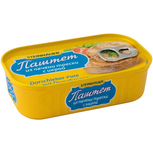 [31055] Steinhauer Kabeljauwleverpaté met kabeljauwkuit (16%)