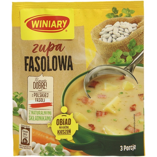 [PL1234] Фасолевый крем-суп с овощами