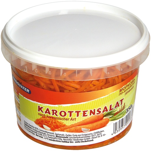 [09168] "Kindsvater" Wortelsalade op Koreaanse wijze mild 350 g