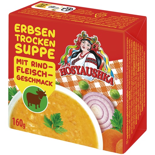 [40206] "Hosyaushka" Гороховый суп в брикетах, со вкусом говядины