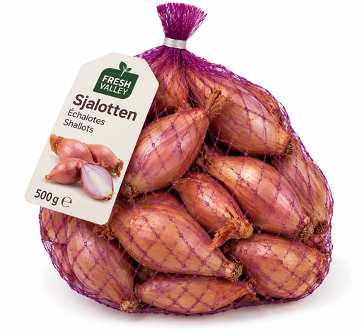 [2318] Sjalotten verpakt
