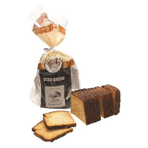 [02976] Roggebrood volkorengranen, diepgevroren
