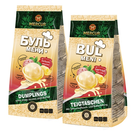 [02653] Пельмени "Бульмени" из свинины со сливочным маслом, продукт