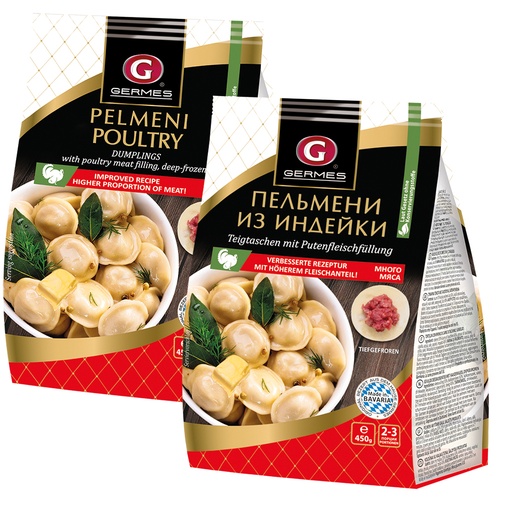 [02610] Pelmeni met kalkoen diepgevroren