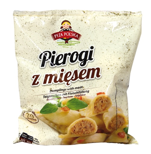 [02340] Wareniki "Pierogi z miesem" diepgevroren