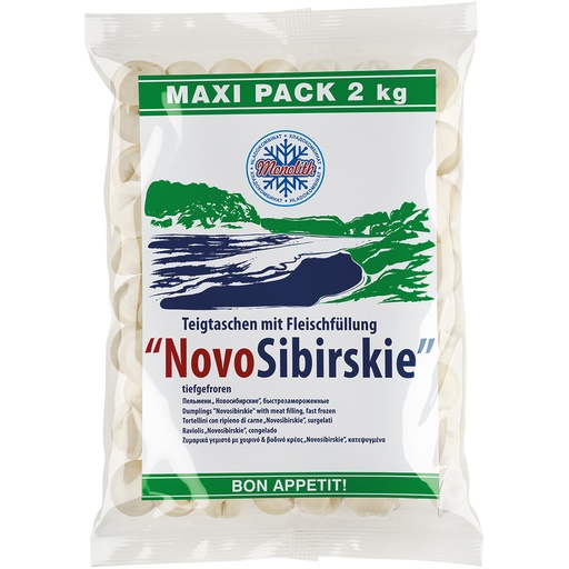 [02357] Pelmeni "Novosibirskiye" diepgevroren