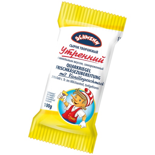 [04310] Сырок творожный "Утренний" с ванильным вкусом, замороженный