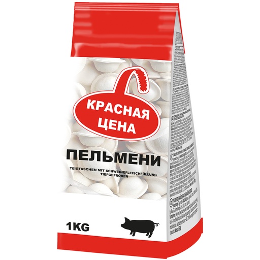[02620] Dumplings "Krasnaja zena" met varkensvleesvulling, diepgevro