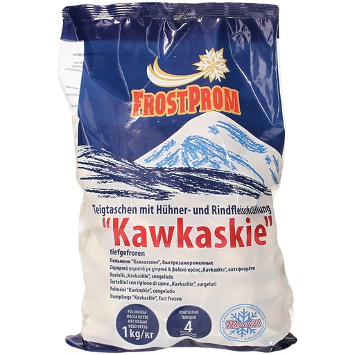 [02321] Dumplings met kip- en rundvleesvulling "Kawkaskie"