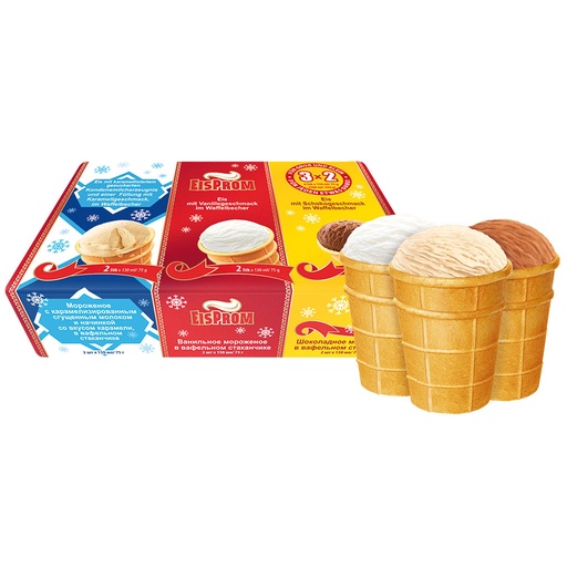 [04035] IJs met gekarameliseerd gezouten gecondenseerde melkproduct