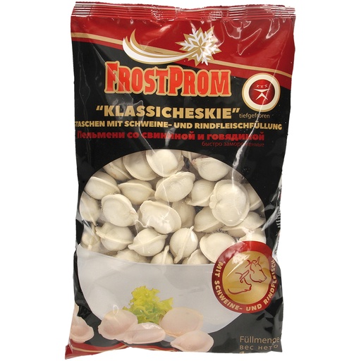 [02241] Deegwaren met varkens- en rundvleesvulling "KLASSICHESKIE",