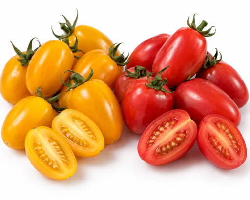 [2346] Pruimtomaten geel en roos