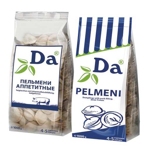 [02639] Deegwaren met varkensvleesvulling "Pelmeni Appetito DA"